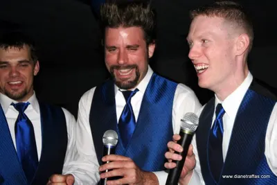 Andrew Piester, Rob Spectre and Kyle Dohm singing