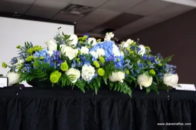 Head Table arrangement