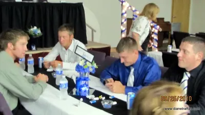 Marcotte men at the reception