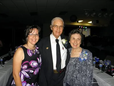 Melanie Musselman and Jim and Shirley Hundley