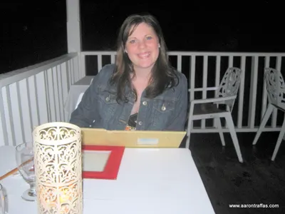 At the Bayside restaurant