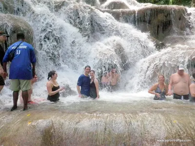 In the falls