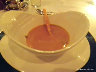 The lobster bisque